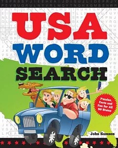 USA Word Search: Puzzles, Facts and Fun for All 50 States