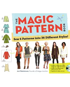 The Magic Pattern Book: Sew 6 Patterns into 36 Different Styles!