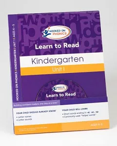 Hooked on Phonics Learn to Read: Kindergarten, Unit 1