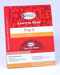 Hooked on Phonics Learn to Read: Pre-K Level 1