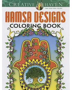 Hamsa Designs Adult Coloring Book