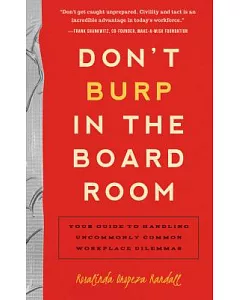 Don’t Burp in the Boardroom