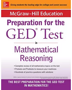 mcgraw-hill education Strategies for the GED Test in Mathematical Reasoning