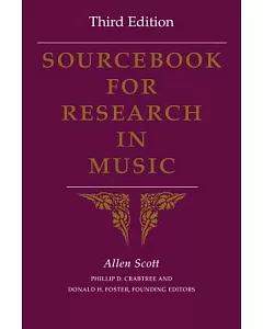 Sourcebook for Research in Music