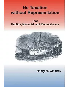 No Taxation Without Representation: 1768 Petition, Memorial, and Remonstrance