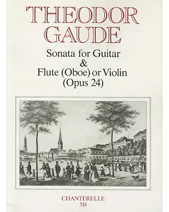 Sonata Opus 24 for Guitar & Flute Oboe or Violin