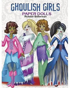 Ghoulish Girls Paper Dolls