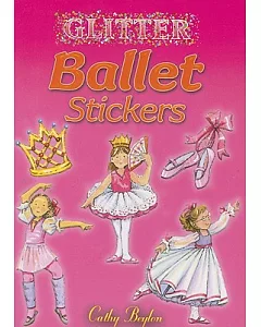 Glitter Ballet Stickers