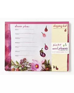 The Forest Feast Meal Planner and Shopping List: Magnetic Notepad, 50 Sheets, 5 Designs