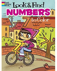 Look & Find Numbers to Color