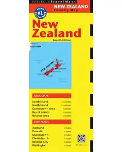 periplus Travel Map New Zealand