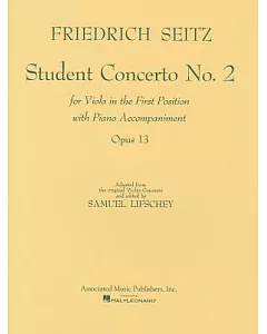 Student Concerto No. 2: First Position