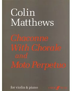Chaconne and Moto Perpetuo: Score & Part