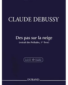 claude Debussy - Des Pas Sur La Neige from Preludes: Piano
