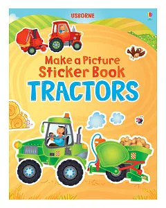 Make a Picture Sticker Book Tractors