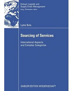 Sourcing of Services: International Aspects and Complex Categories