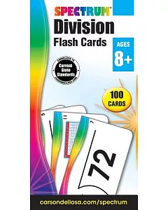 spectrum Division Flash Cards