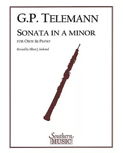 Sonata in A Minor: for Oboe & Piano