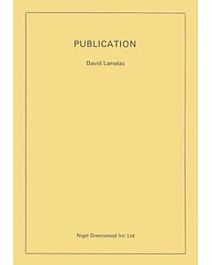 David lamelas: Publication