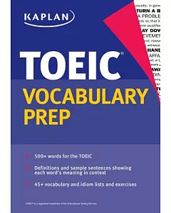 kaplan TOEIC Vocabulary Prep