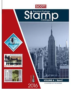 2016 Scott Standard Postage Stamp Catalogue: Countries of the World; San-Z