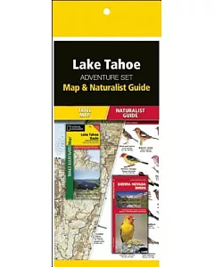 Lake Tahoe Adventure Set: Map & Naturalist Guide
