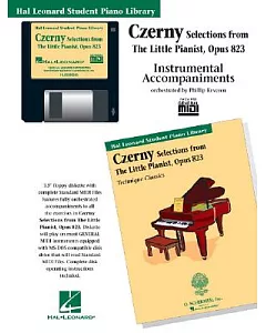 czerny Selections from the Little Pianist, Opus 823 - Gm Disk