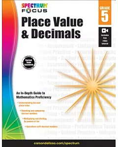 Place Value and Decimals, Grade 5: Includes Free Video Tutorial