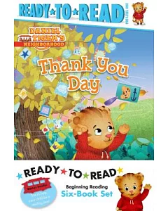 Ready-to-Read Daniel Tiger’s Neighborhood: Thank You Day / Friends Help Each Other / Daniel Plays Ball / Daniel Goes Out for Din