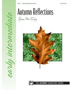 Autumn Reflections: Sheet