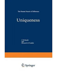 Uniqueness: The Human Pursuit of Difference