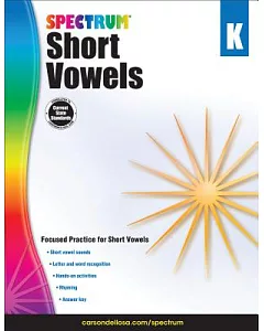 Short Vowels, Kindergarten