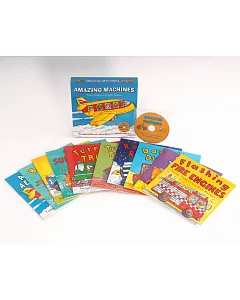 Amazing Machines x 10 Book Slipcase + CD