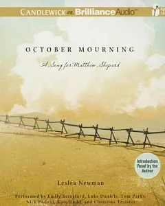 October Mourning: A Song for Matthew Shepard