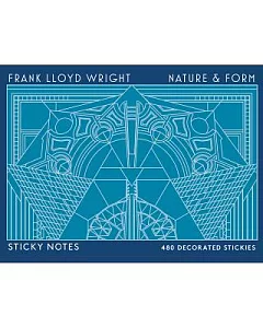 Frank lloyd Wright Nature & Form Sticky Notes