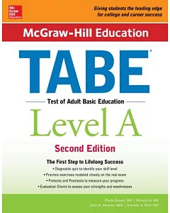 McGraw-Hill Education Tabe, Level A: Test of Adult Basic Education