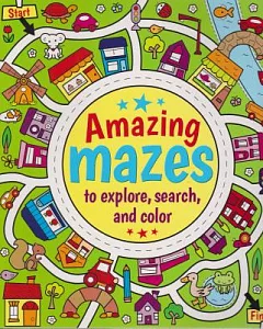 Amazing Mazes to Explore, Search and Color