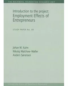 Introduction to the Project: Employment Effects of Entrepreneurs