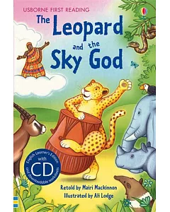 The Leopard and the Sky God (with CD) (Usborne English Learners’ Editions: Lower Intermediate)