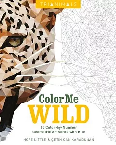 Color Me Wild: 60 Color-by-Number Geometric Artworks With Bite