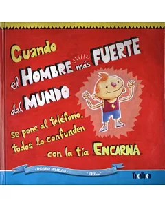 Cuando el hombre mas fuerte del mundo se pone al telefono, todos los confunden con la tia Encarna/ When the Strongest Man in the World Answers the Phone, Everyone Thinks He’s His Aunt