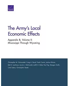 The Army’s Local Economic Effects: Appendix B: Mississippi Through Wyoming