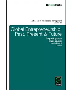 Global Entrepreneurship: Past, Present & Future