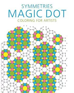 Symmetries Adult Coloring Book: Magic Dot Adult Coloring for Artists