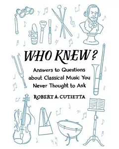 Who Knew?: Answers to Questions About Classical Music You Never Thought to Ask