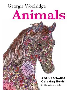 Animals: A Mini Mindful Coloring Book