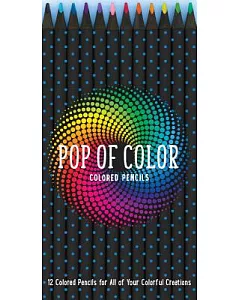 Pop of Color Pencil Set: 12 Colored Pencils for All of Your Colorful Creations