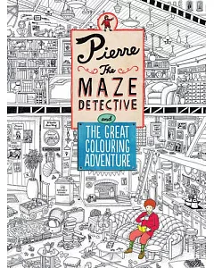 pierre the maze detective and the Great Colouring Adventure