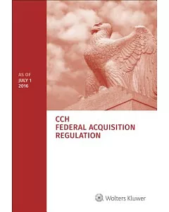 Federal Acquisition Regulation: As of July 1, 2016