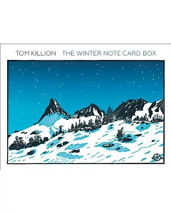 The Winter Note Card Box